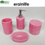 hot sale light resin bathroom sets