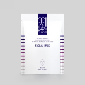 Facial Mask Packaging Bag With Plastic Cosmetic Packaging