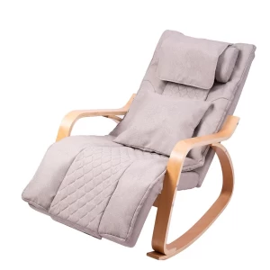 Electric Body Kneading Vibrating Shiatsu Swing Reclining Chair Massager Rocking Relax Rest Massage Chair