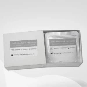 Quick Absorbable Hemostatic Gauze for General Surgery (ORC gauze)