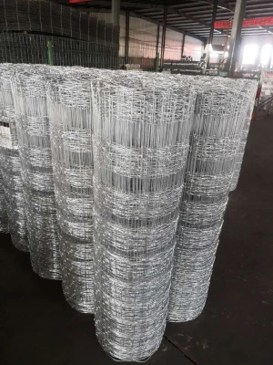 Hot dipped galvanized hinge joint knot field fence for cattle fence