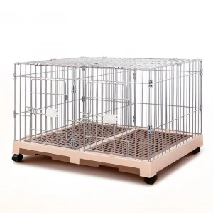 wholesale child-mother cage small dog double dog cage cat pet cage breeding cage
