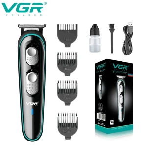 VGR V-055 Professional Rechargeable Best Electric Hair Trimmer Barber Hair Clipper Beard Trimmer for Men