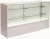 Import 70'' White Full Vision Glass And MDF Display Showcase For Retail Tabacoo Display, Tools Display, Hardware Display from China