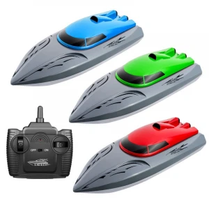 2.4G remote control rechargeable boat kitchen racing boat summer water boat toys