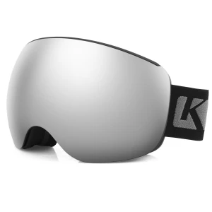 Kutook Ski Goggles Magnetic Snowboard Goggles Winter Sport Adult Skiing Glasses Anti-Fog Uv400 Magnet Snow Goggles