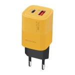 PD20W Type-C Phone Charger QC3.0 Fast Charging 2-Port USB Wall Charger Adapter, Compatible with iPhone 15 Pro Max 14 13