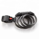 5 Digital Combination Password Bicycle Bike Adjustable Lock Cable Lock