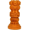 Santarms Wooden Ashoka Pillar