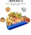 Import Frozen Seafood Display Cabinet Glass Frozen Meat Vegetables and Fruits Preservation Table from China
