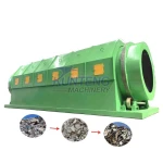 Construction concrete debree waste sorting machine trommel screen machine war building rubble recycle machine