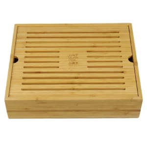 Customize Custom Bamboo Tea Box Packaging Box Top High Quality High-end