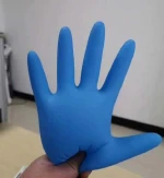Disposable Medical Nitrile Glove powder free FDA 510K, CE, ASTM, ISO, SGS
