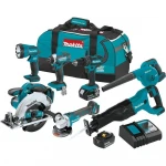 Well Preserved Original Makita LXT1500 18-Volt LXT Lithium-Ion Cord-less 15-Piece Combo kit For All Users