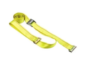 China Factory Aluminum Metal Cam Buckle Mini Ratchet Tie Down Cargo Strap BYBS006