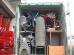 Used office furnitureUsed office furniture in 40ft container from Japan, table, chair, locker, whiteboard