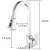 Import Brass Bright Chrome Finish Pull Out Kitchen Taps TC260P from United Kingdom