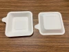 compostable biodegradable disposable food plates container .