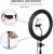 Import 10 inches/26cm Outer 55W 5500K Camera Photo Video Bluetooth Remote Led Ring Light Selfie With Tripod Stand from China
