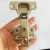 Import 100 Degree Furniture Hardware Material Nickle Plated Steel  Four Holes Concealed Hinge from China