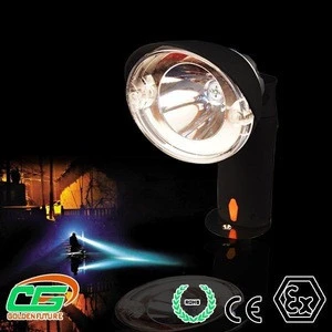100 meters lighting distance 4.4Ah li-ion rechargeable strong light underwater led fishing light