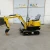Import 1000kg hydraulic mini digging machine  with competitive prices mini excavator from China