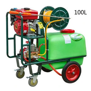 100L High quality agriculture trolley tractor mounted boom sprayers with water tank