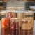 Import 100ml Borosilicate Glass Airtight Canister Storage Jar Bamboo Lid Jar Candy glass Jar from China