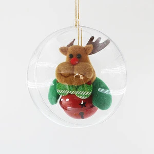 100mm Adornos Navidad Christmas Supplies Bulk Plastic Balls Outdoor Christmas Decoration
