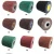 Import 105*100mm Non-woven nylon polishing abrasive flap wheel for wood, metal , stainless steel from China