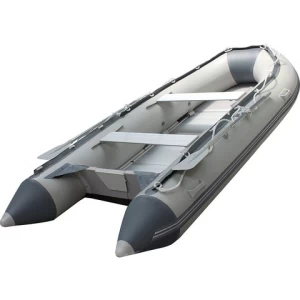 10.8Ft Aluminum floor Inflatable Boat Inflatable raft Dinghy Fishing Rowing Sport Pontoon Boat