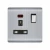 Import 10A Light Control Switch, 1 Gang Large Panel Switch Three Pin Socket from China