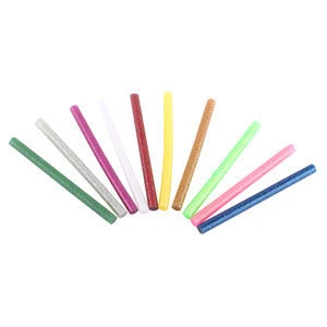 10pcs Mix Color Hot Melt Glue Stick Adhesive Sticks Kit Craft Attaching DIY Tools