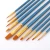 Import 10pcs/set watercolor gouache paint brushes different shapes round tip nylon hair painting brush set art supplies from China