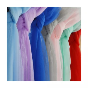118&quot; Wide Nylon Tulle Rolls Mesh Net Fabric for Bridal Veil