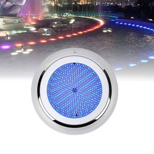 12~24W SS / Plastic housing multi-ply waterproof good-looking SMD 5050 led surface mounted pool light with DIY remote control