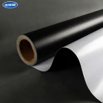 13oz 440gsm Black Back Blockout Frontlit PVC Flex Banner Rolls Outdoor Digital Printing Advertising Bache Canvas Materials