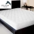 Import 150x200cm+35cm waves quilting pattern Non-woven polyester microfiber hypoallergenic hotel mattress protector cover from China