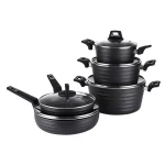 16 pcs Set Aluminum cookware set  nonstick coating kitchenware set