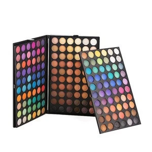 180 colors waterproof eyeshadow palette for festival and wedding