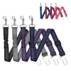 2 Pack Professional Safety Reflective Nylon Dog Headrest Seatbelt Bungee Buffer Dog Leash Harness Vehicle Car Seat Belt