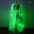Import 2015 dancing dresses ballroom, luminous costume for stage, light up suit from China