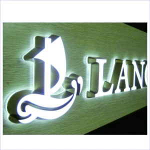 2016 good quality electronic sign board with led big letter sign 3d sign letters