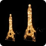 2016 New products led eiffel tower for wedding decoration