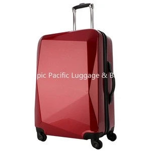 2017 New Arrival Fashion Style Promotional ABS PC Travelling Trolley Luggage