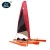 Import 2018 18ft plastic twp person sailboat with foot drive pedal system and rudder on sale from China