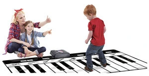 2018 Latest 24 Keys Piano Mat 8 Selectable Musical Instruments for Kids Education Toys