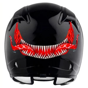2018 new motorcycle decal helmet, best selling motorcycle helmet decal