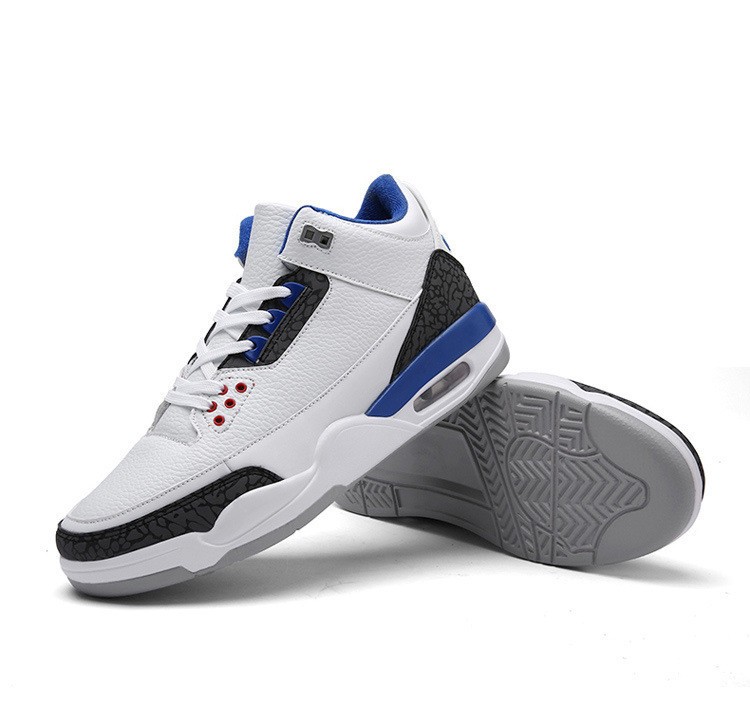 2019 high quality air cushion sole large size 47 breathable  ankle fashion sneakers outdoor men sport shoes basketball shoes