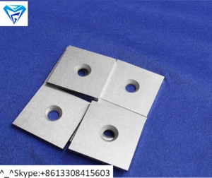2019 High Quality with Hole tungsten carbide Cemented Carbide Square Tipped Inserts Plate